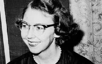 Flannery O’Connor, 1925-1964: she told stories about people living in the American South